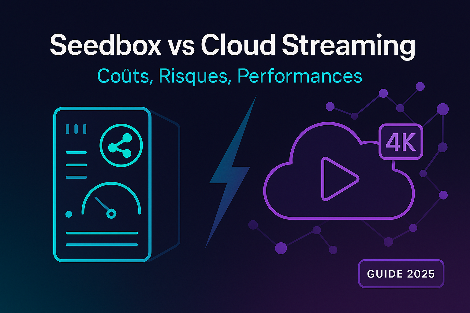 Seedbox vs cloud streaming : coûts, risques, performances
